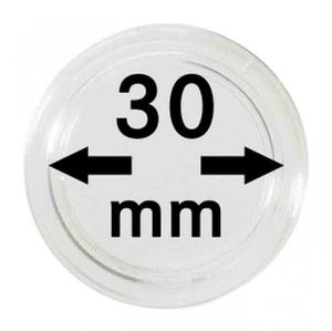 Lindner 2250030P Münzkapseln 30 mm-10er Pack