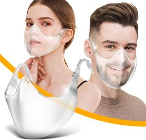 Gesichtsschutz - Plexiglas - Waschbare Wiederverwendbare - Visier für Transparente Offene Face - Shield Gesichtsschutz - Sicherheitsgesichtsschutz (1 Stück)