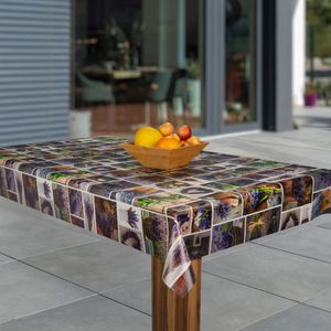 Wachstuch-Tischdecken Lavendel rechteckig, Muster:Lavendel, Größe:100x140