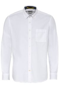 Camel active - Herren Hemd mit Button Down Kragen (409111-9S01), Größe:M, Farbe:Weiß (01)
