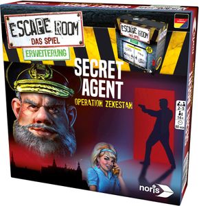 Noris Spiele Noris Escape Room Secret Agent - Operation Zekestan - 16 Jahr(e) - 60 min - Deutsch - CE - Box - 10 Stück(e)