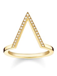 Thomas Sabo D_TR0020-924-14 Ring Dreieck Diamant Gold Silber Gr. 54