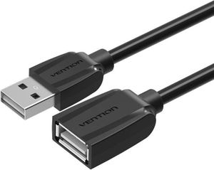 Verlängerungskabel USB 2.0 Vention VAS-A44-B150 1,5m Schwarz