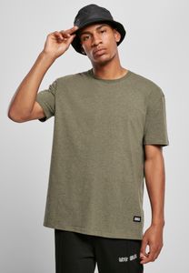 Urban Classics T-Shirt Oversize Melange Tee Darkgreen Melange-M