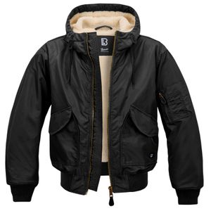 Bunda Brandit CWU Jacket hooded black - XL
