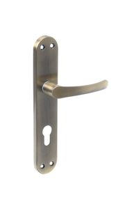 Súprava pákových kľučiek Aqbau® s dlhou patinou | páková kľučka | kľučka na dvere | kľučky na dvere Eco (profilová vložka PZ)