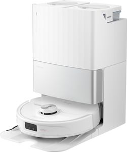 Roborock Qrevo Master 10000 Pa Staubsauger Roboter All-in-One-Dock AI-Hindernisvermeidung/Heißwasser-Moppwäsche/FlexiArm-Design Kantenreinigung/APP