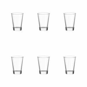 Leonardo Ciao Stamper 6er Set, Schnapsglas, Pinnchen, Stamper, Shotglas, Glas, 60 ml, 35450