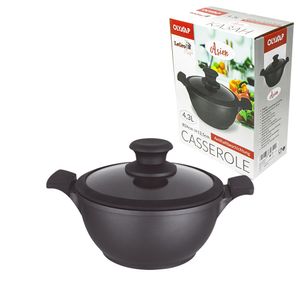 Kasan 4.3L Topf Kochtopf Induktion Casserole Asien Wok 4.3L