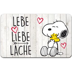 Snoopy Brettchen  "Lebe, Liebe, Lache"