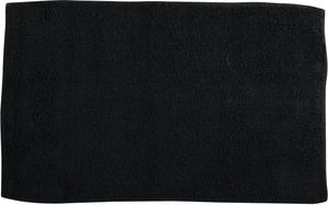 Badteppich Baumwolle 70x45 cm schwarz Badteppich Baumwolle 70x45 cm schwarz