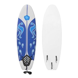 Surfboard Surfbrett Blau 170 cm
