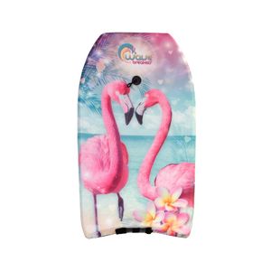SportX bodyboard Flamingo Juniorschaum 83 cm hellblau/rosa, Farbe:Hellblau,Rosa