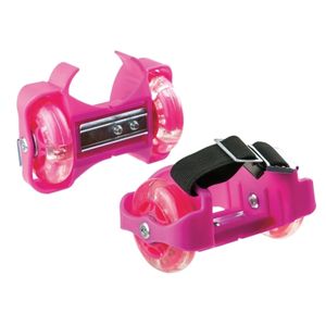 New Sports Fersenroller mit LED, pink