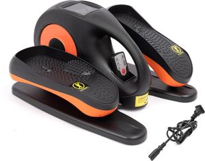 Ellipsentrainer, elektrisch, fš¹r Senioren, unter dem Schreibtisch, Ellipsentrainer mit 5 Geschwindigkeitsstufen, Sitzfahrrad, Pedaltrainer fš¹r zu Hause