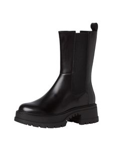 Tamaris Damen Chelsea Boots Plateau Stiefel 1-25439-27, Größe:40 EU, Farbe:Schwarz