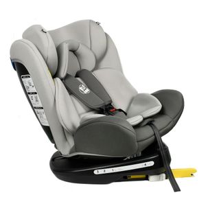 Tweety DuoGrey Kindersitz mit 360 Grad drehbarem Isofix-System-BUF BOOF 0, 36 kg, schwarze Basis