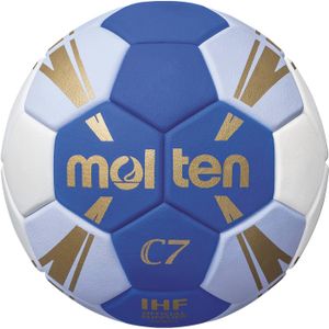 molten Handball Wettspielball blau/weiß/gold Gr. 0