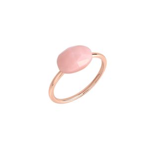 Jamelli Ring 925/- Sterling Silber rot 054 (17,2) Opal pink 300270120J-RV