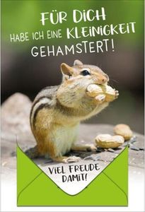 Glückwunschkarte Geldgeschenk - Geldkarte im Format 11,5 x 17 cm mit Briefumschlag