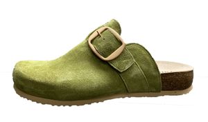 Think JULIA Damenschuhe - bequeme Pantoletten grün Freizeit NEU Think JULIA Damenschuhe - bequeme Pantoletten grün Freizeit NEU