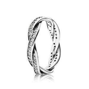 Pandora 190892CZ Prsten Connected Loyalty Silver Velikost 58