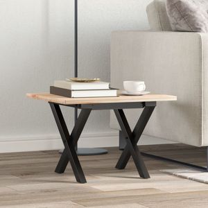 Möbel Couchtisch-Gestell in X-Form 30x30x33 cm Gusseisen - Tischbeine 357892