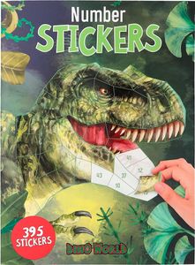 DEPESCHE Dino World Number Sticker     0