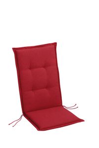 BEST Sesselauflage hoch STS 120x50x7cm, 04201827 rot