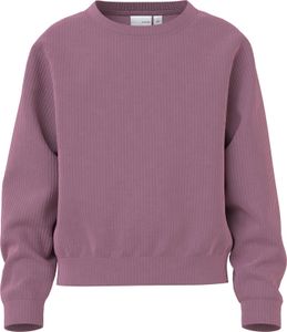 NAME IT Weicher Velours Longsleeve Rundhals Langarmshirt Größe: 122-128