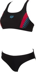 Arena W Threefold Two Pieces Black-Black-Anguria 36 Arena W Threefold Two Pieces Black-Black-Anguria 36