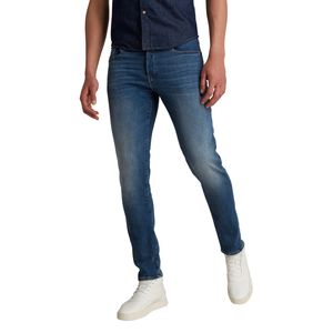G-Star Herren 3301 Schmale Jeans, Blau 36W x 30L