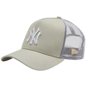 New Era 9Forty A-Frame Trucker Cap - New York Yankees beige