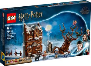 LEGO Harry Potter Heulende Hütte und Peitschende Weide, 2in1 Set aus der Gefangene von Askaban, mit 6 Minifiguren inkl. Sirius Black und Remus Lupin, Fanartikel aus der Wizarding World 76407