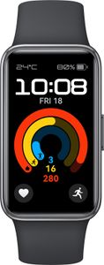Huawei Band 9 Fitness-Tracker Schwarz, 14 Tage Akku, Magnetische Ladestation