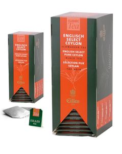 EILLES TEE Teebeutel ENGLISH SELECT CEYLON, Sparpack mit 2x25er Box