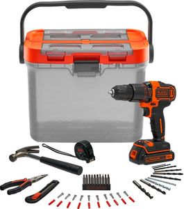 Bohrset und Zubehör Black & Decker bcksb05-qw 18 V Bohrset und Zubehör Black & Decker bcksb05-qw 18 V