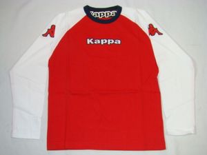 Kappa Kinder Longsleeve Hannover rot/weiß/dunkelblau T-Shirt Größe:164