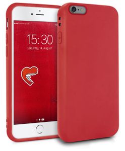 Hülle TPU Schutzhülle Für Apple iPhone 6 / 6s Handyhülle in Rot