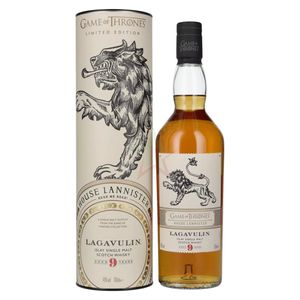 Lagavulin 9 Years Old GAME OF THRONES House Lannister Single Malt Collection 46 %  0,70 Liter