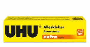 UHU extra Alleskleber lösemittelhaltig 125 g gelartig glasklar