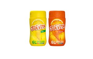 Cedevita Zitrone/Cedevita Orange (limun/narandza) 9 Vitamine, Instant Pulver Vitamin Getränke Mix 2 x 455g, macht 12L Saft alkoholfreie
