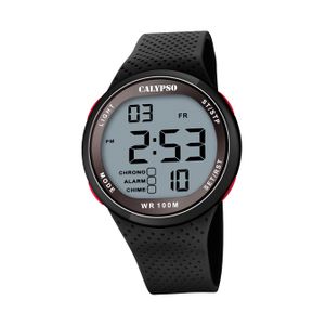 Calypso Kunststoff Herren Jugend Uhr K5785/4 Digital Armbanduhr schwarz D2UK5785/4