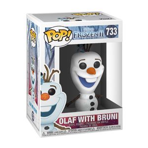 Disney Frozen 2 II - Olaf With Bruni 733 - Funko Pop! - Vinyl Figur