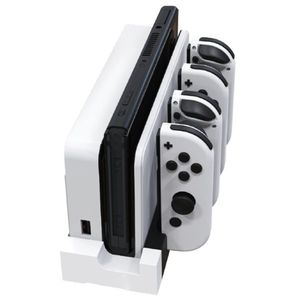 Controller Ladestation für Joy Con kompatibel mit Nintendo Switch Controller-Ladestation Ladestation Ladegerät für NS Joy-Con（1 set）