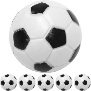 GAMESPLANET® 5 Tischfussball Kickerbälle, Ø 31mm