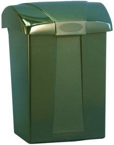 Kunststoff Briefkasten - Grün
