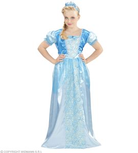 Schneeprinzessin - Eisprinzessin Kostüm - Prinzessin Mädchenkostüm L - 158 cm
