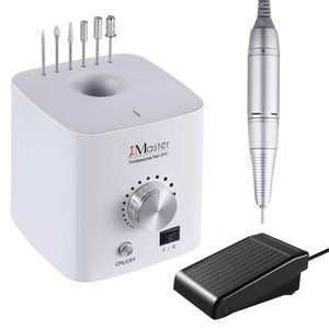 JCMaster Professional Nail Burr 30 000 RPM Improved Electric Nail File for Nail Care, Powerful Manicure Pedicure Tool to Remove Nail Polish/Nails/Nail Skin
