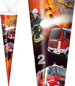 Stylex Schultüte 70 cm Jungen 2025, Motiv:Feuerwehr